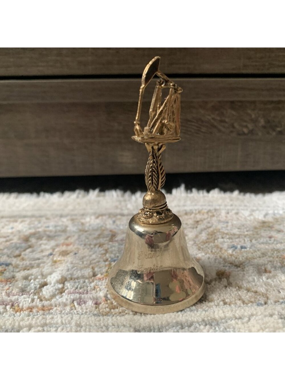Pumpjack Bell Grand Centre Alberta Oil Gas Boom Memorabilia Petroleum Souvenir